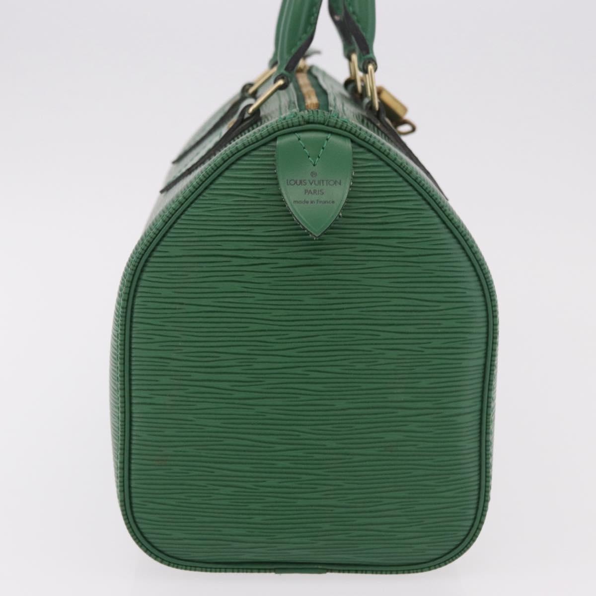 LOUIS VUITTON Epi Speedy 25 Hand Bag Borneo Green M43014 LV Auth 185470SAV
