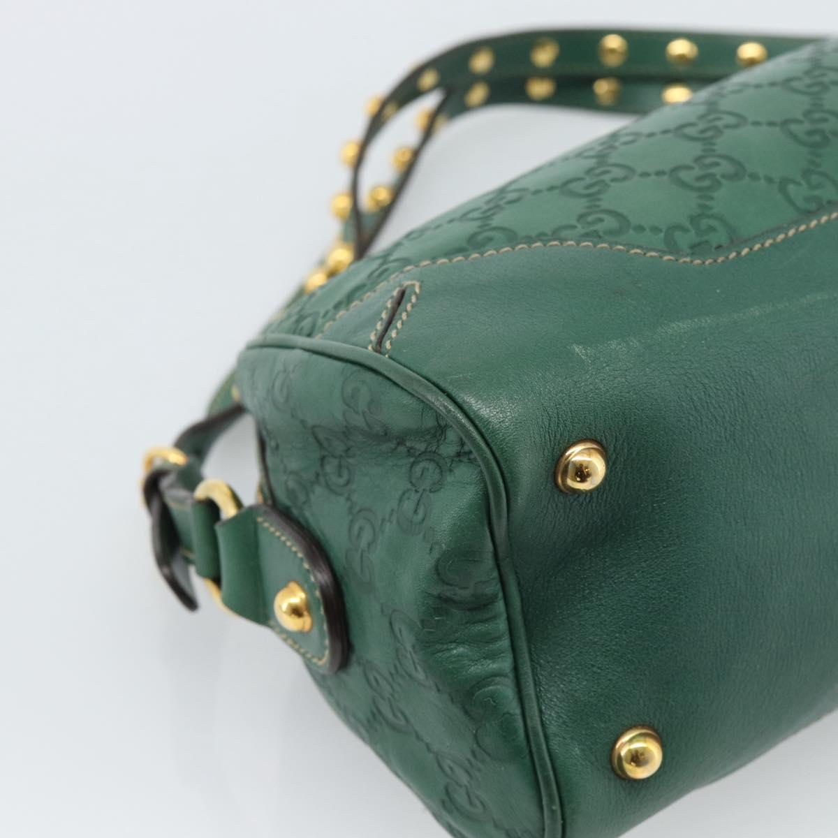 GUCCI GG Canvas Guccissima Isetan's 120th Anniversary Green Auth 185474SAM