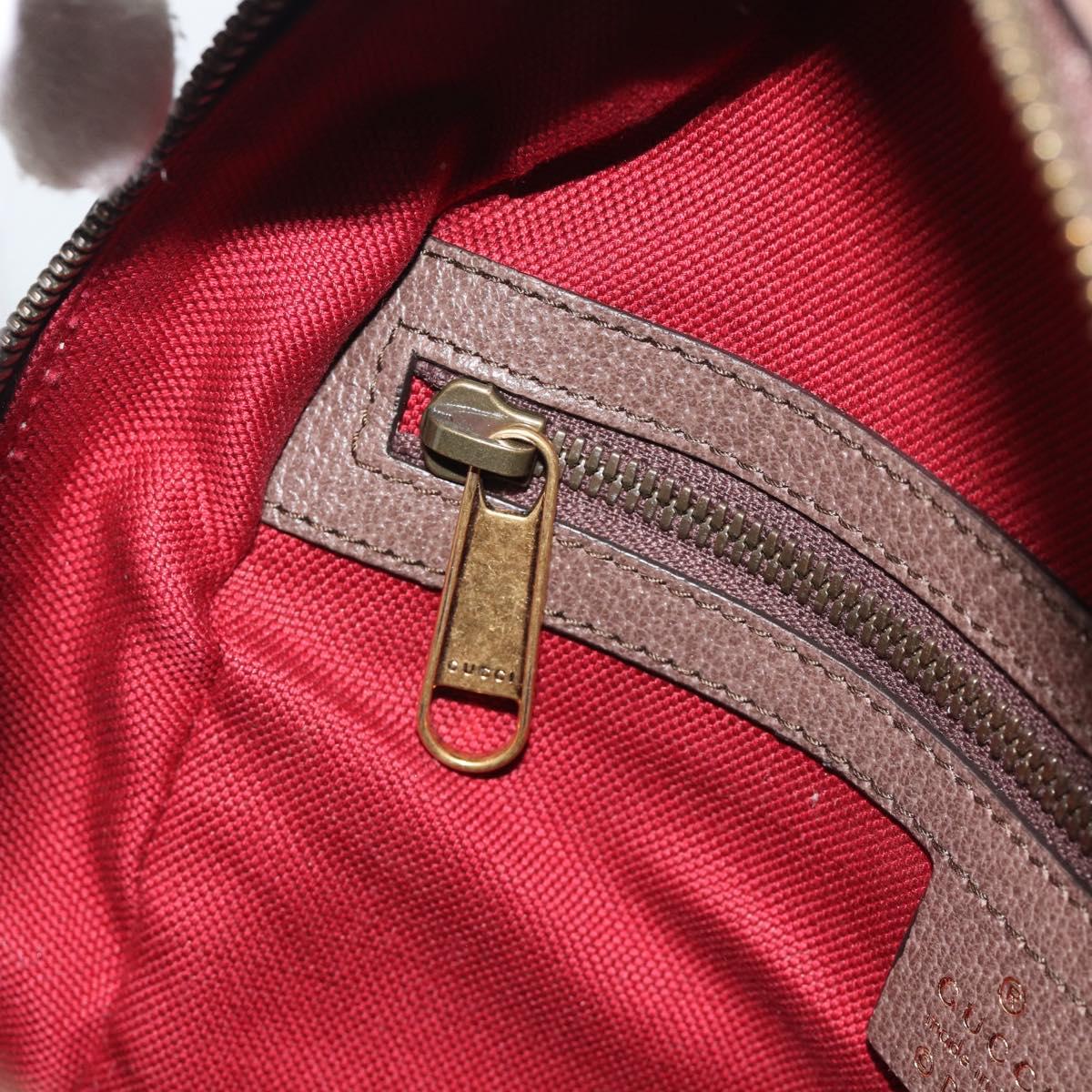 GUCCI GUCCI x Disney GG Supreme Backpack PVC Beige 552884 Auth 185480M