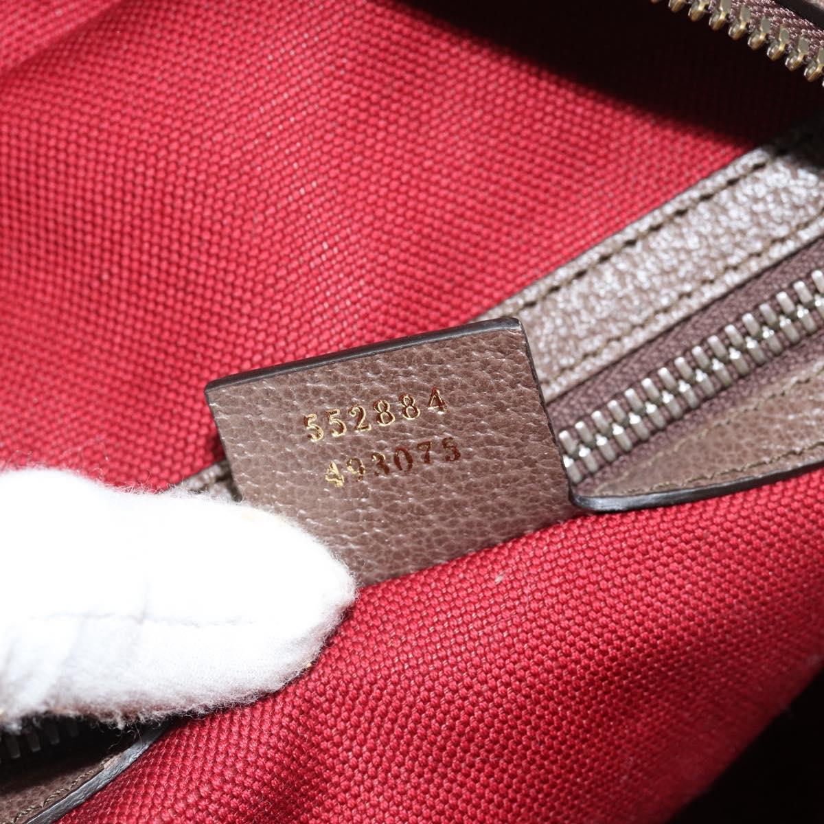 GUCCI GUCCI x Disney GG Supreme Backpack PVC Beige 552884 Auth 185480M