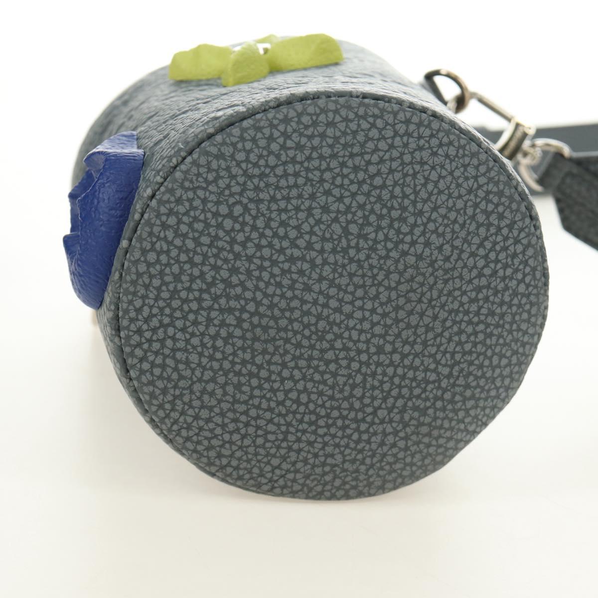 LOUIS VUITTON Taurillon Clemence Climbing Chalk Nano Bag M81572 Auth 185487SAM