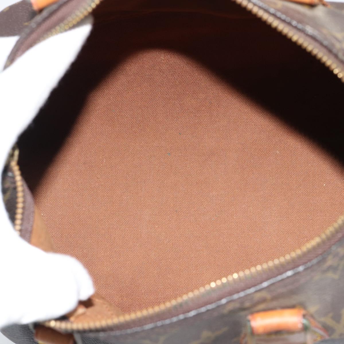 LOUIS VUITTON Monogram Speedy 25 Hand Bag M41528 LV Auth 185496