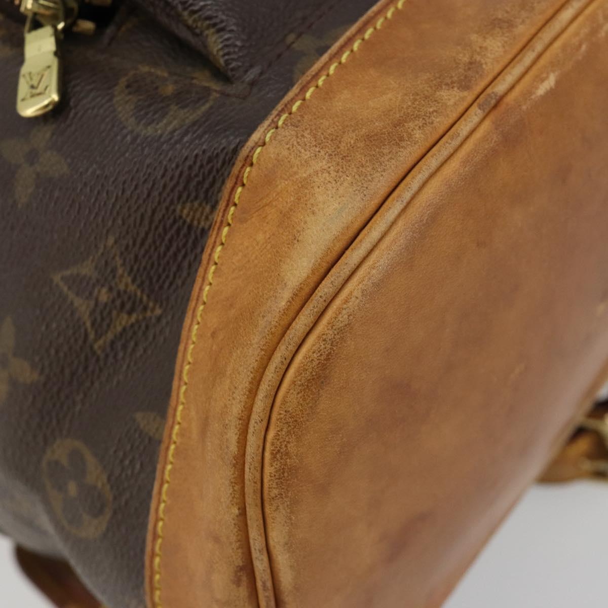 LOUIS VUITTON Monogram Montsouris PM Backpack M51137 LV Auth 185497