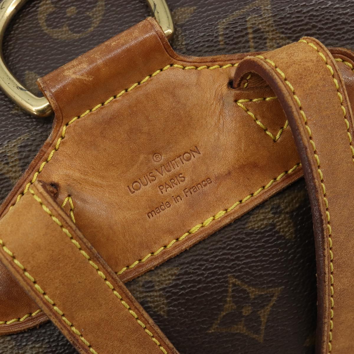 LOUIS VUITTON Monogram Montsouris PM Backpack M51137 LV Auth 185497