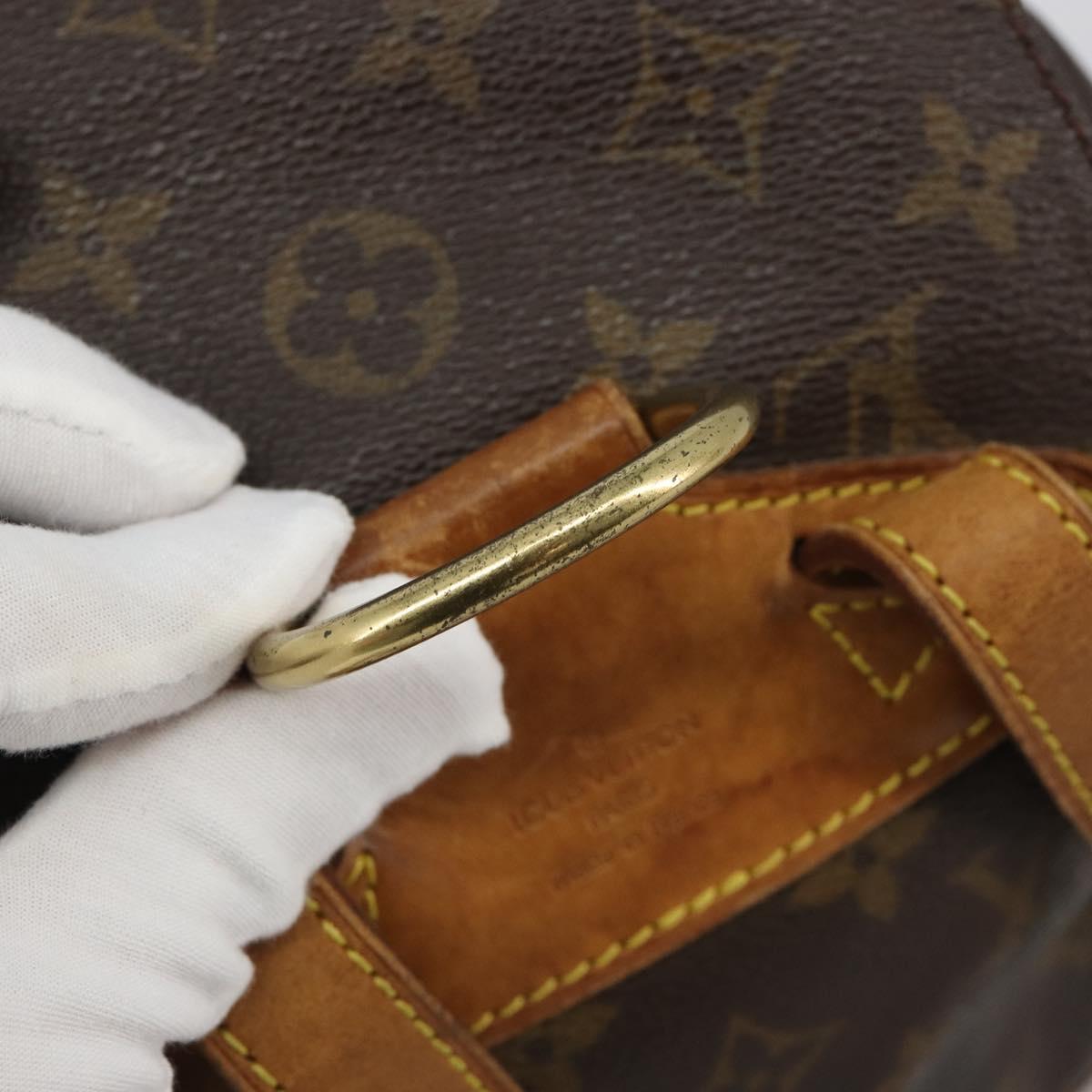 LOUIS VUITTON Monogram Montsouris PM Backpack M51137 LV Auth 185497