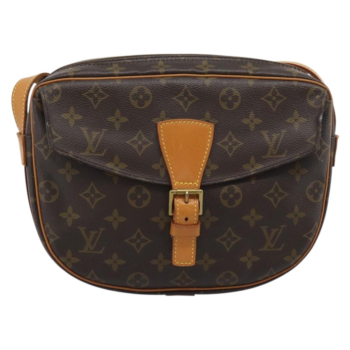 LOUIS VUITTON Monogram Jeune Fille GM Shoulder Bag M51225 LV Auth 185513
