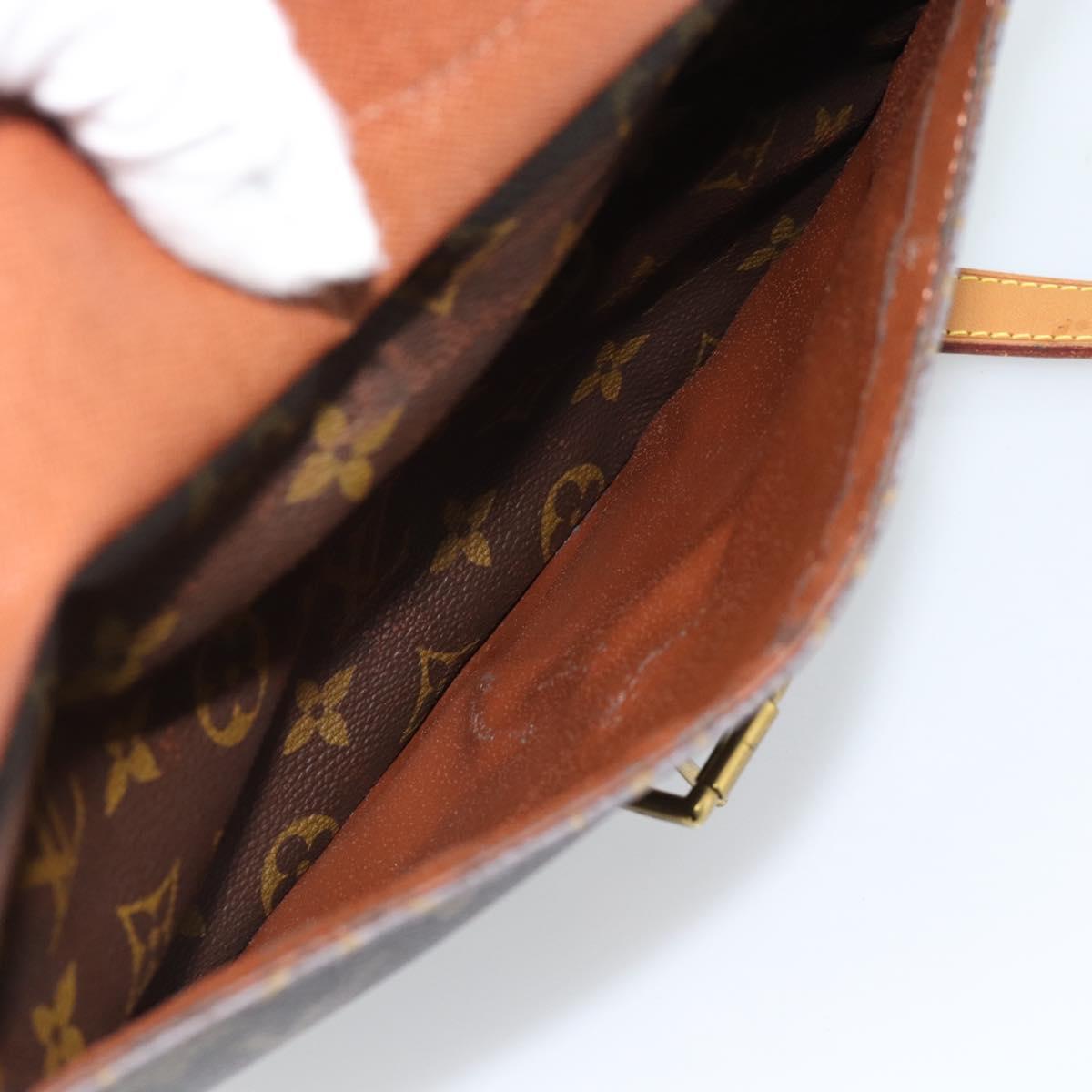 LOUIS VUITTON Monogram Jeune Fille GM Shoulder Bag M51225 LV Auth 185513