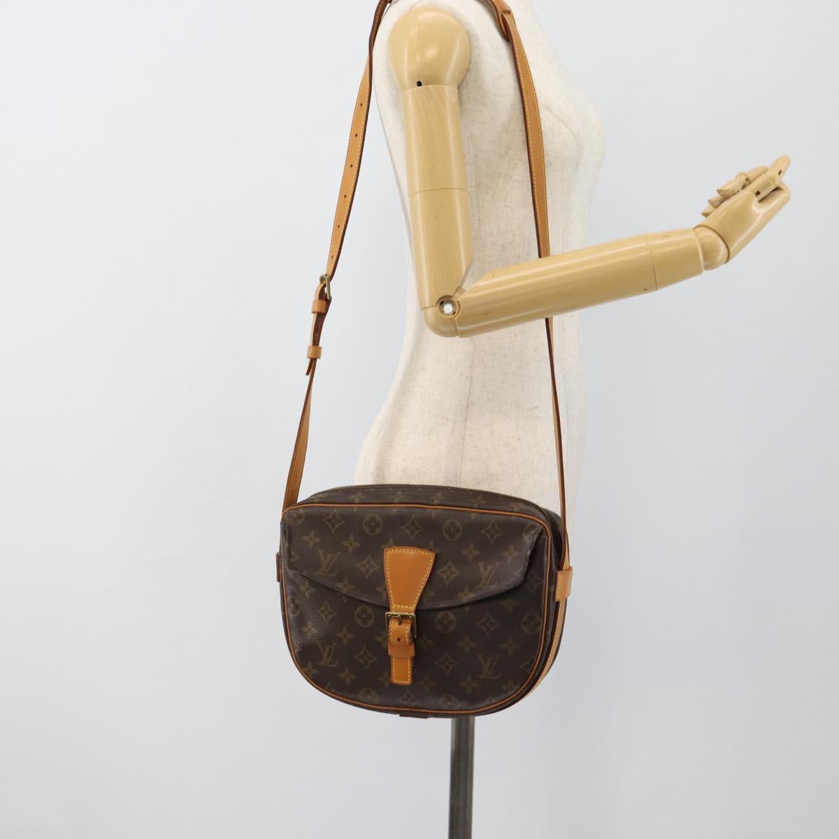 LOUIS VUITTON Monogram Jeune Fille GM Shoulder Bag M51225 LV Auth 185513