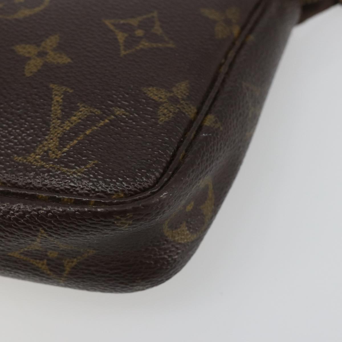 LOUIS VUITTON Monogram Pochette Accessoires Accessory Pouch M51980 Auth 185524