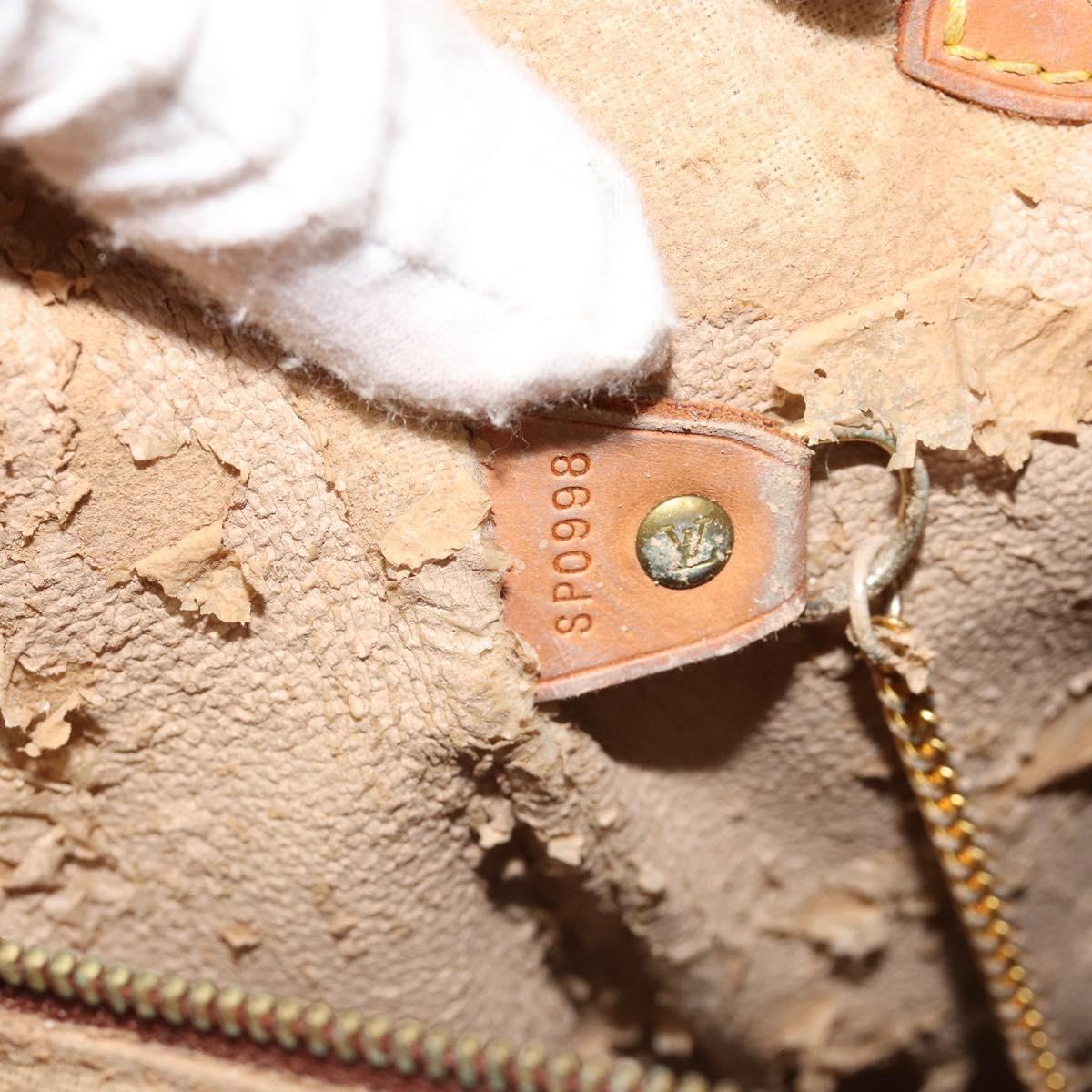 LOUIS VUITTON Monogram Bucket GM Shoulder Bag M42236 LV Auth 185527