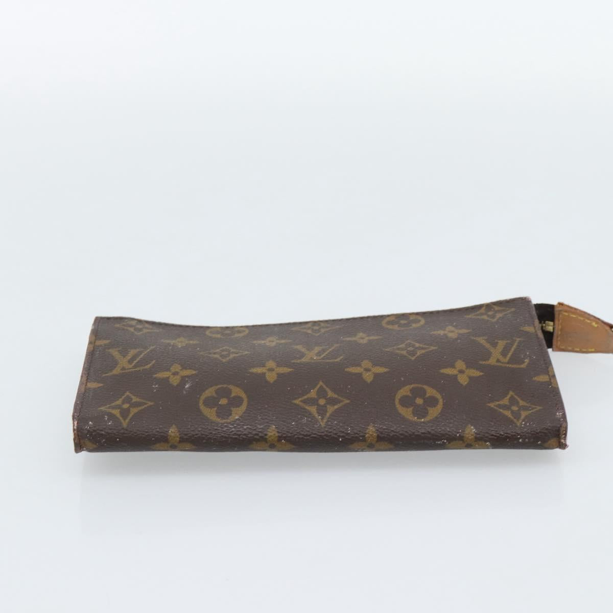 LOUIS VUITTON Monogram Bucket GM Accessory Pouch LV Auth 185528