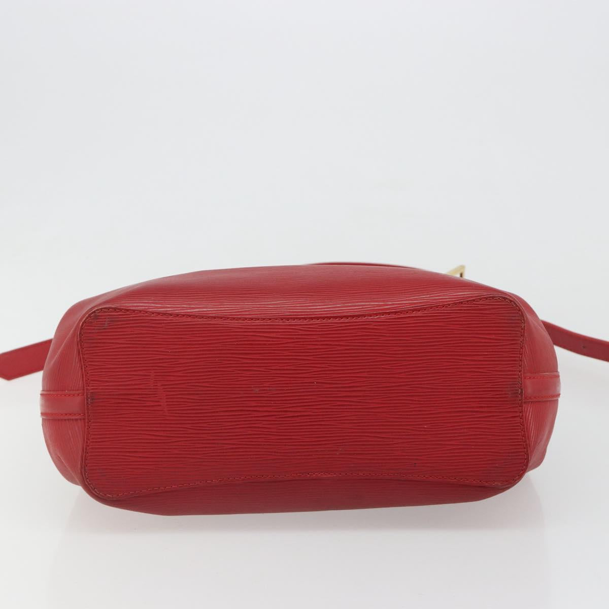 LOUIS VUITTON Epi Mandala MM Shoulder Bag Red M5889E LV Auth 185529