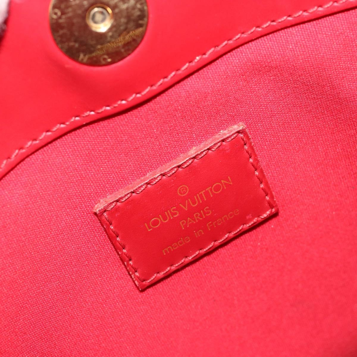 LOUIS VUITTON Epi Mandala MM Shoulder Bag Red M5889E LV Auth 185529
