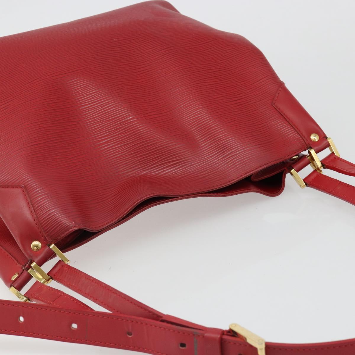 LOUIS VUITTON Epi Mandala MM Shoulder Bag Red M5889E LV Auth 185529