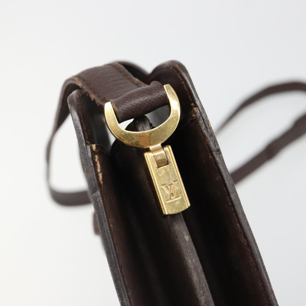 LOUIS VUITTON Damier Ebene Kurcell Shoulder Bag LV Auth 185530A