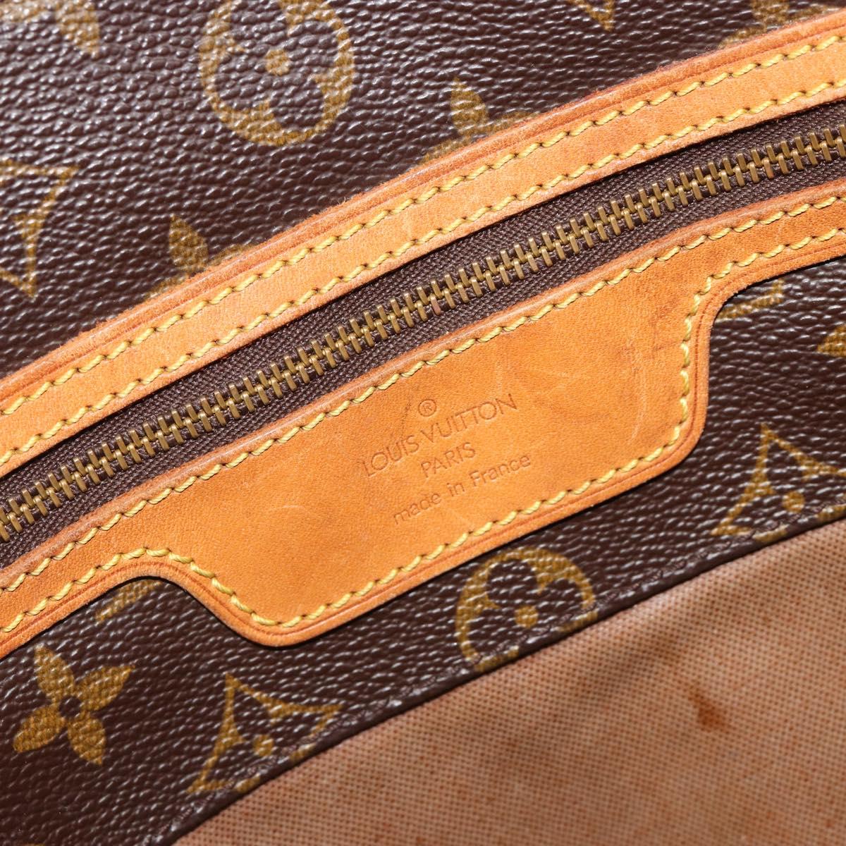 LOUIS VUITTON Monogram Sac Shopping Tote Bag M51108 LV Auth 185549