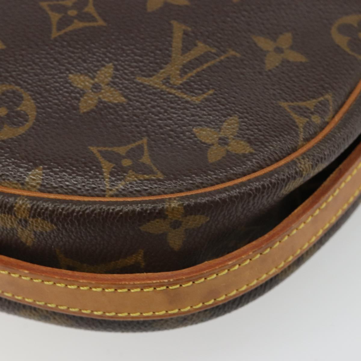 LOUIS VUITTON Monogram Jeune Fille MM Shoulder Bag M51226 LV Auth 185550