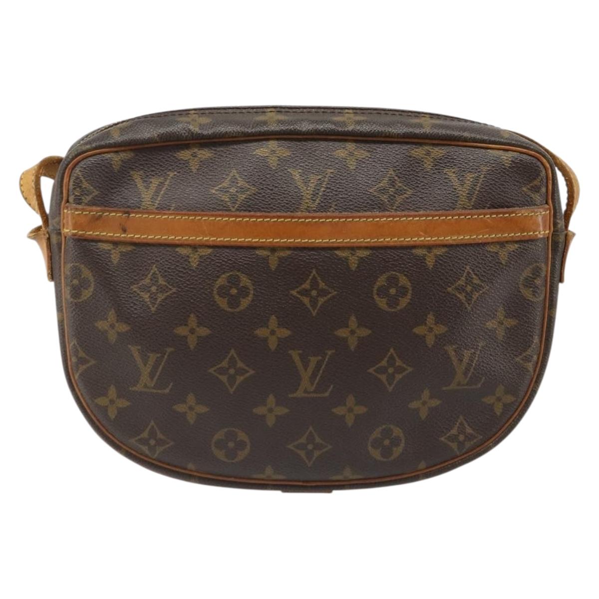 LOUIS VUITTON Monogram Jeune Fille MM Shoulder Bag M51226 LV Auth 185550