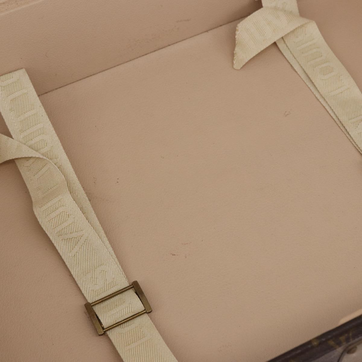 LOUIS VUITTON Monogram Alzer 55 Trunk M21229 LV Auth 185559A