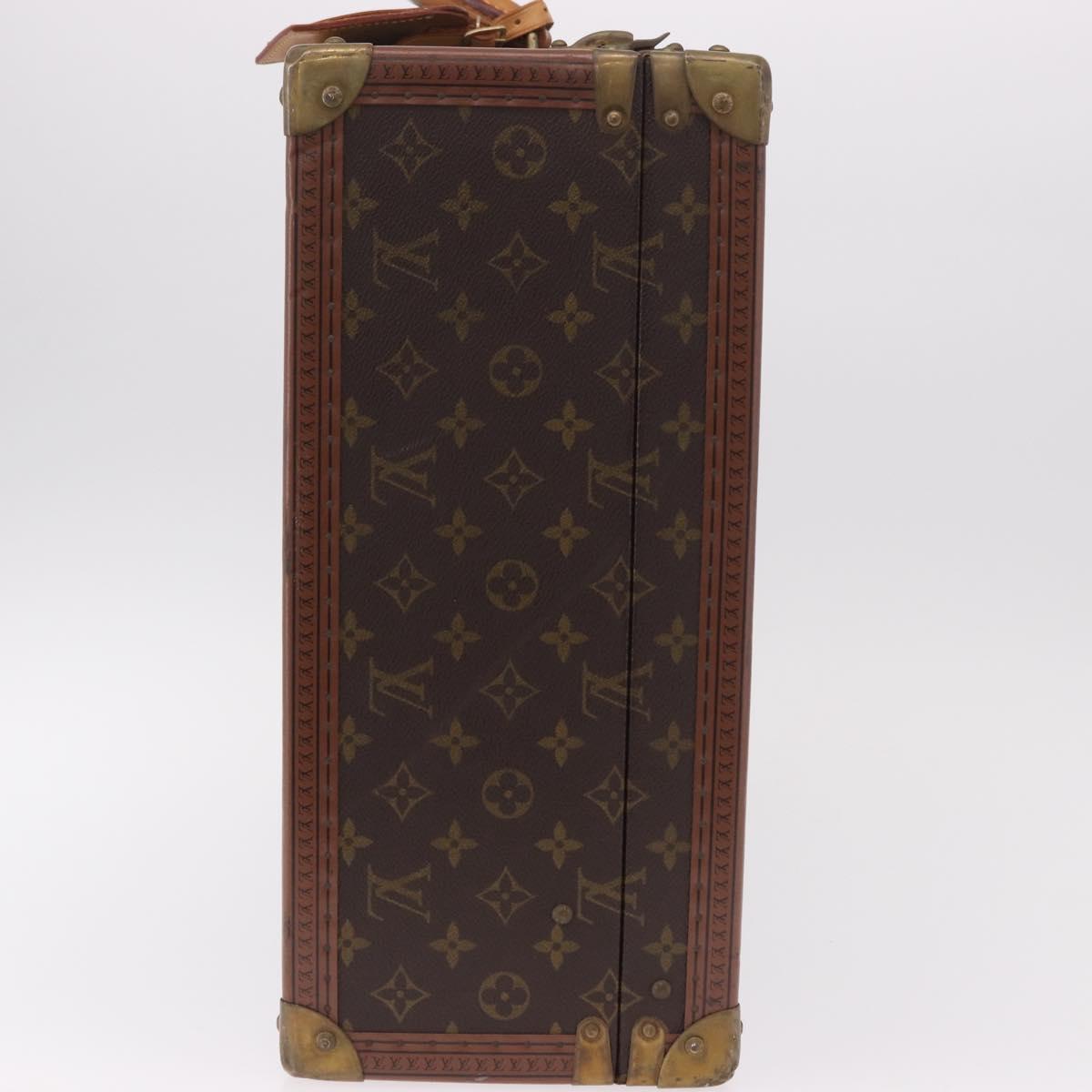 LOUIS VUITTON Monogram Alzer 55 Trunk M21229 LV Auth 185559A