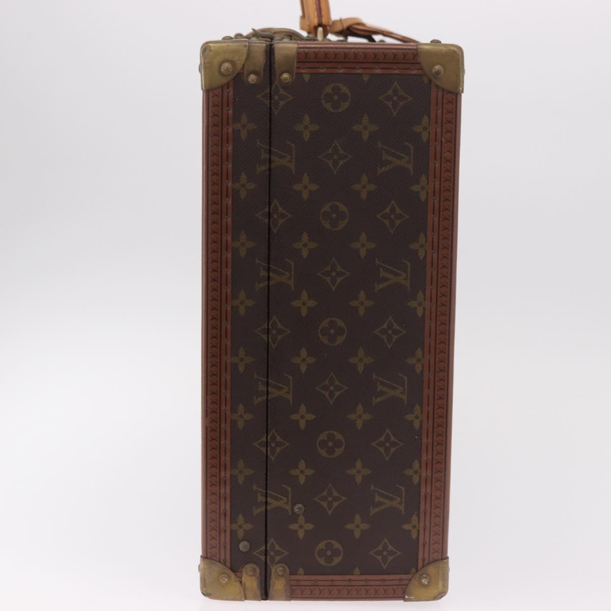 LOUIS VUITTON Monogram Alzer 55 Trunk M21229 LV Auth 185559A