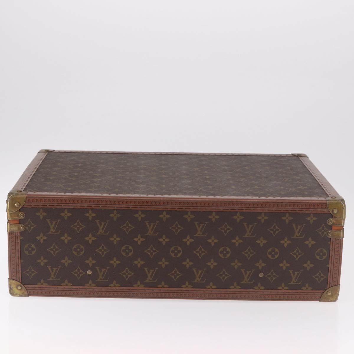 LOUIS VUITTON Monogram Alzer 55 Trunk M21229 LV Auth 185559A