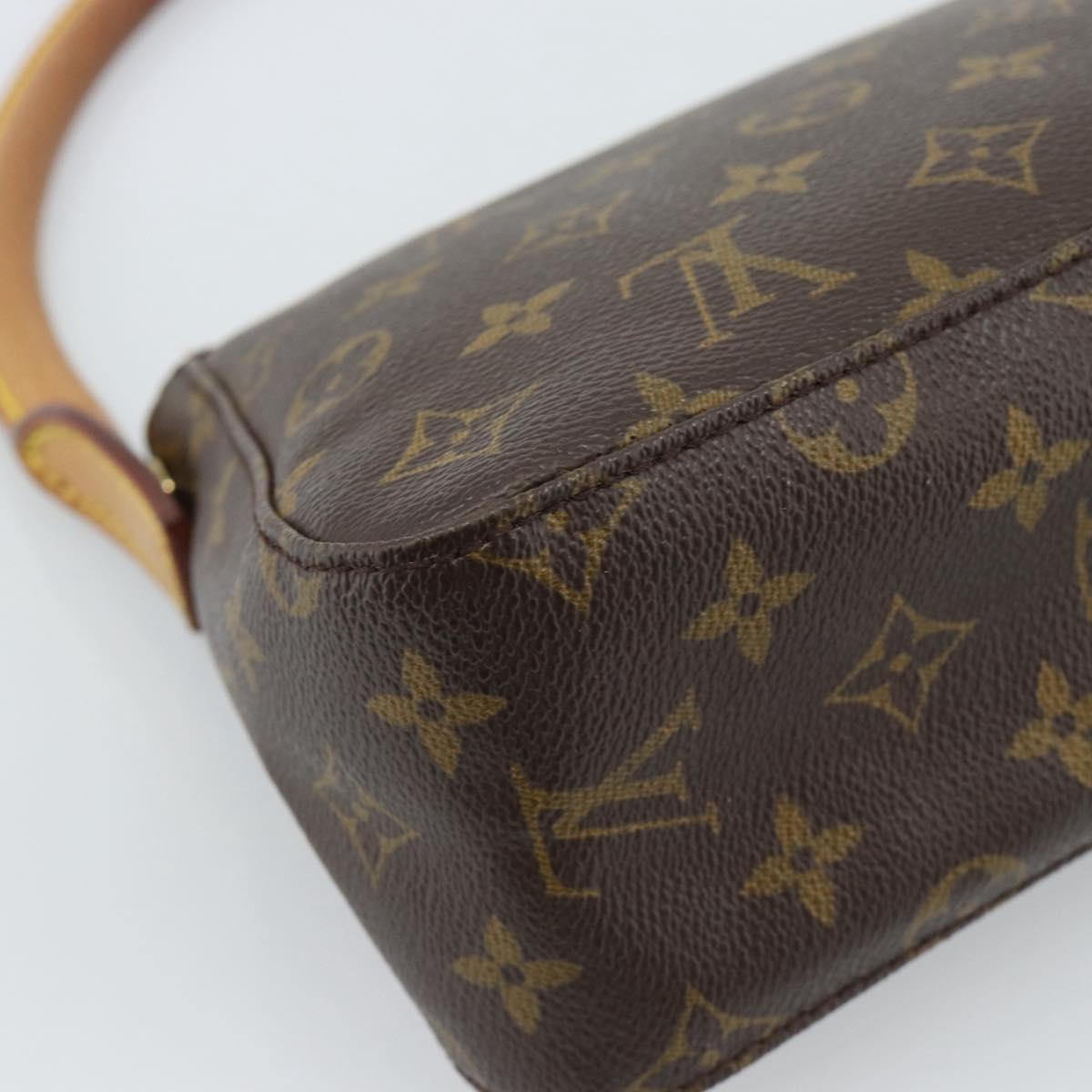 LOUIS VUITTON Monogram Mini Looping Shoulder Bag M51147 LV Auth 185593A