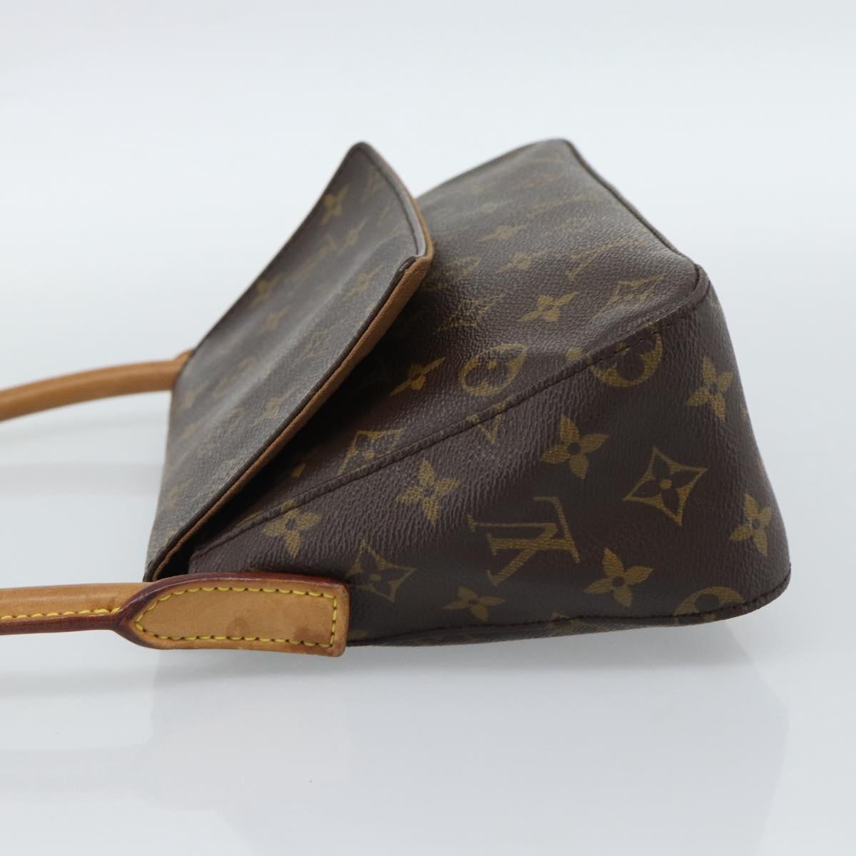 LOUIS VUITTON Monogram Mini Looping Shoulder Bag M51147 LV Auth 185593A