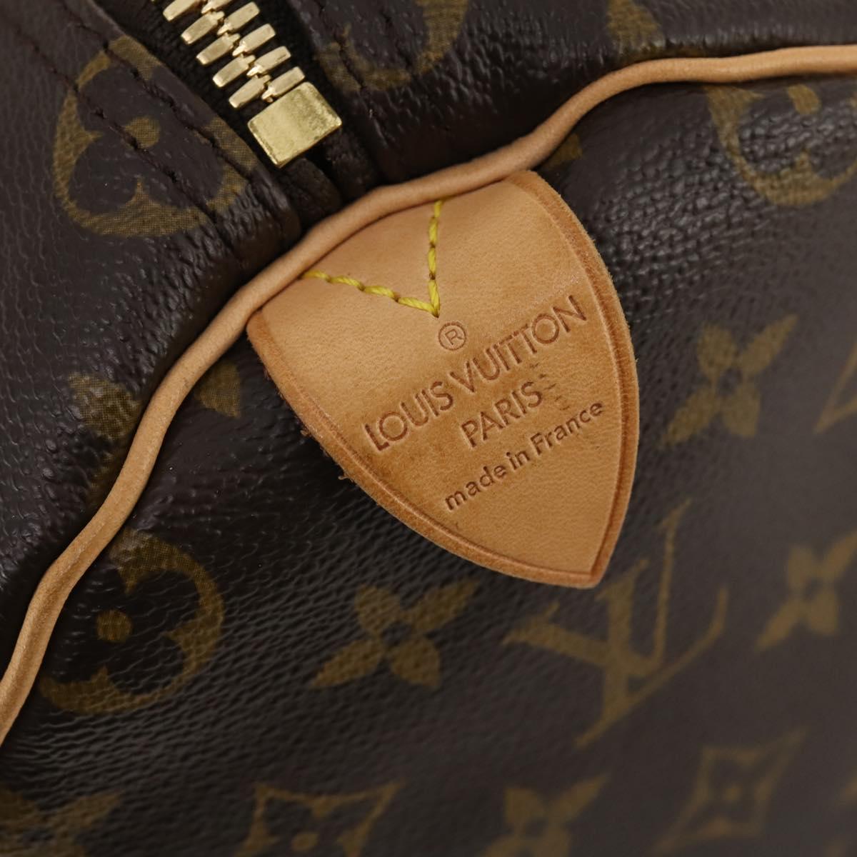 LOUIS VUITTON Monogram Keepall 50 Boston Bag M41426 LV Auth 185599SAM