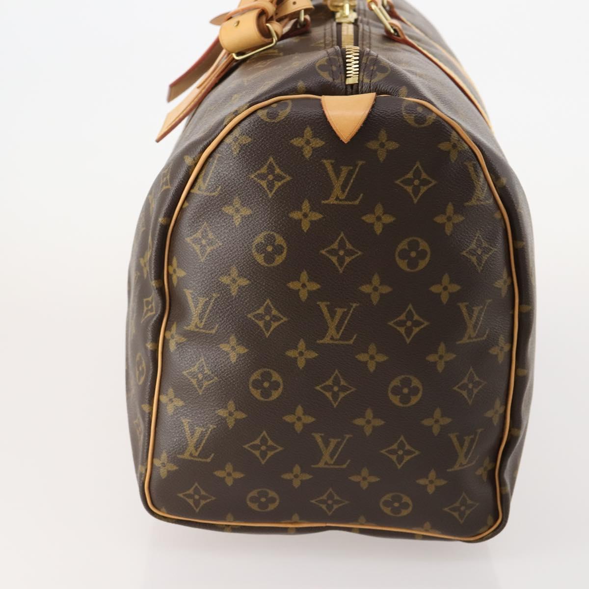 LOUIS VUITTON Monogram Keepall 50 Boston Bag M41426 LV Auth 185599SAM