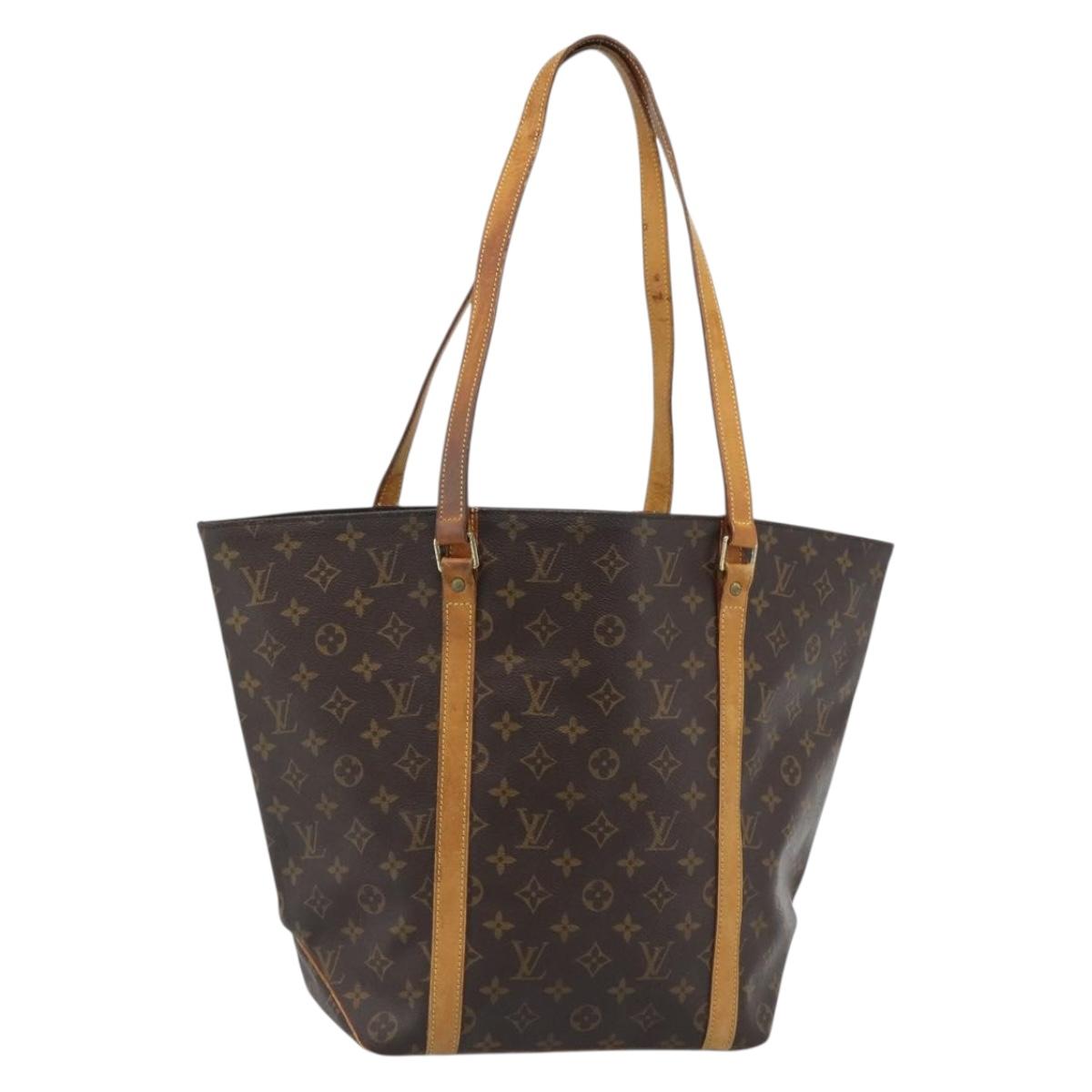 LOUIS VUITTON Monogram Sac Shopping GM Tote Bag M51110 LV Auth 185607