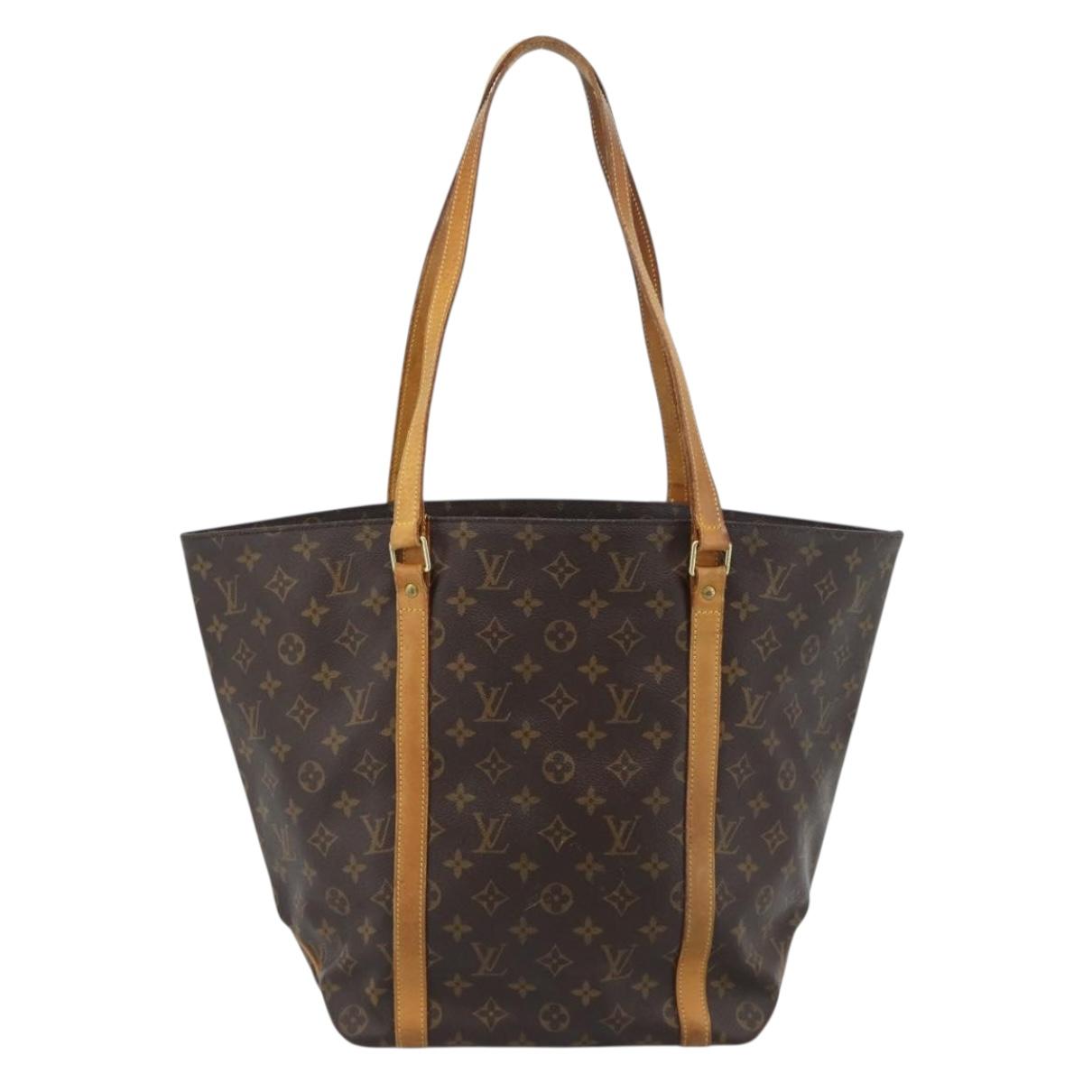 LOUIS VUITTON Monogram Sac Shopping GM Tote Bag M51110 LV Auth 185607