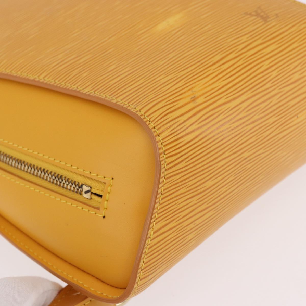 LOUIS VUITTON Epi Mabillon Backpack Yellow M52239 LV Auth 185616A