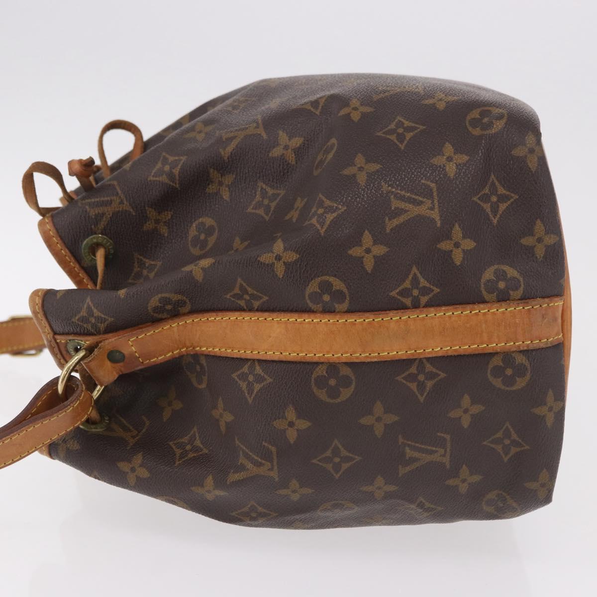 LOUIS VUITTON Monogram Petit Noe Shoulder Bag M42226 LV Auth 185620