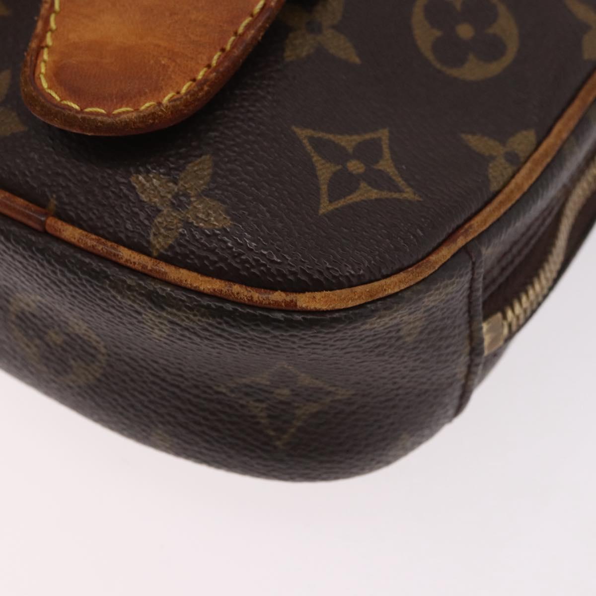 LOUIS VUITTON Monogram Pochette Gange Shoulder Bag M51870 LV Auth 185622