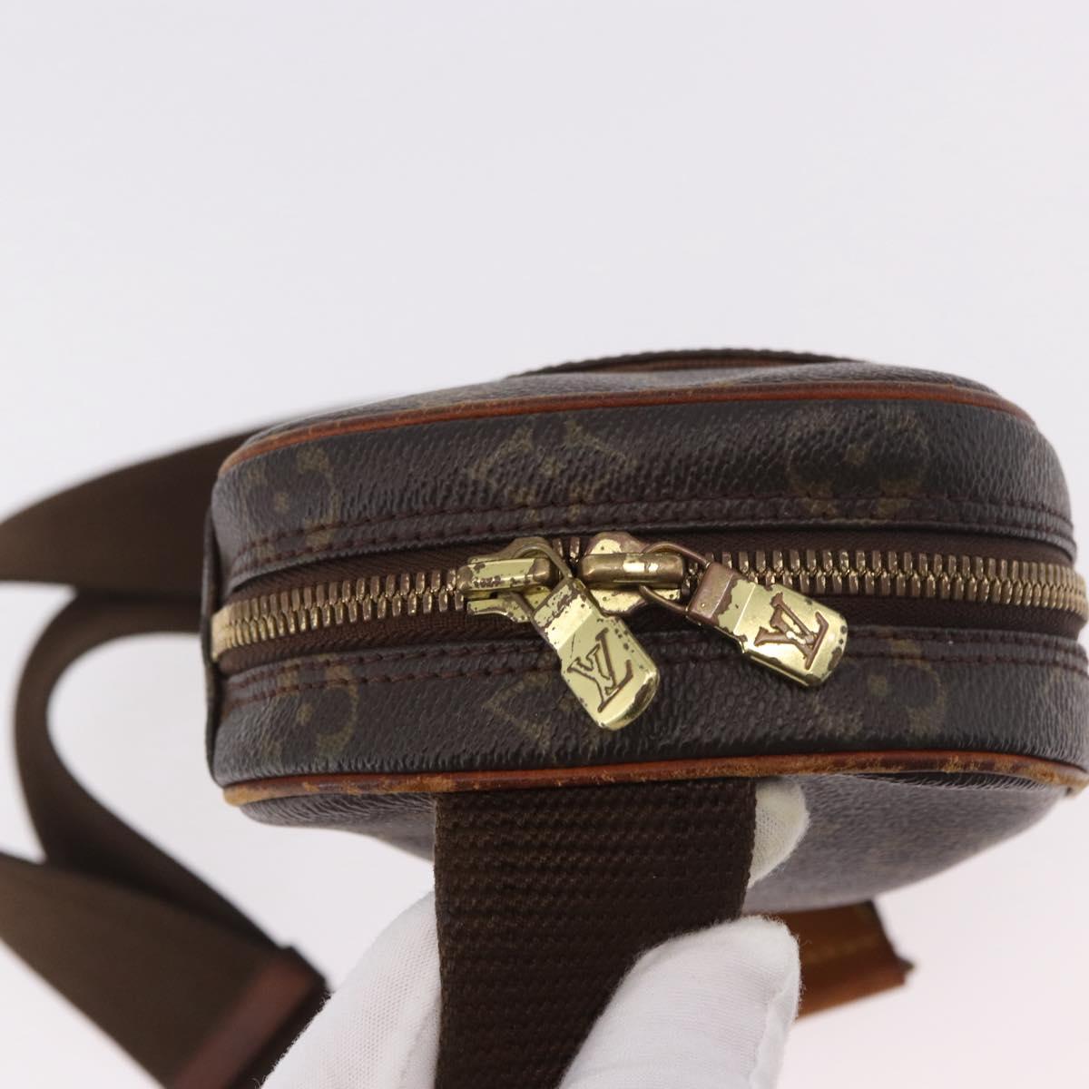 LOUIS VUITTON Monogram Pochette Gange Shoulder Bag M51870 LV Auth 185622