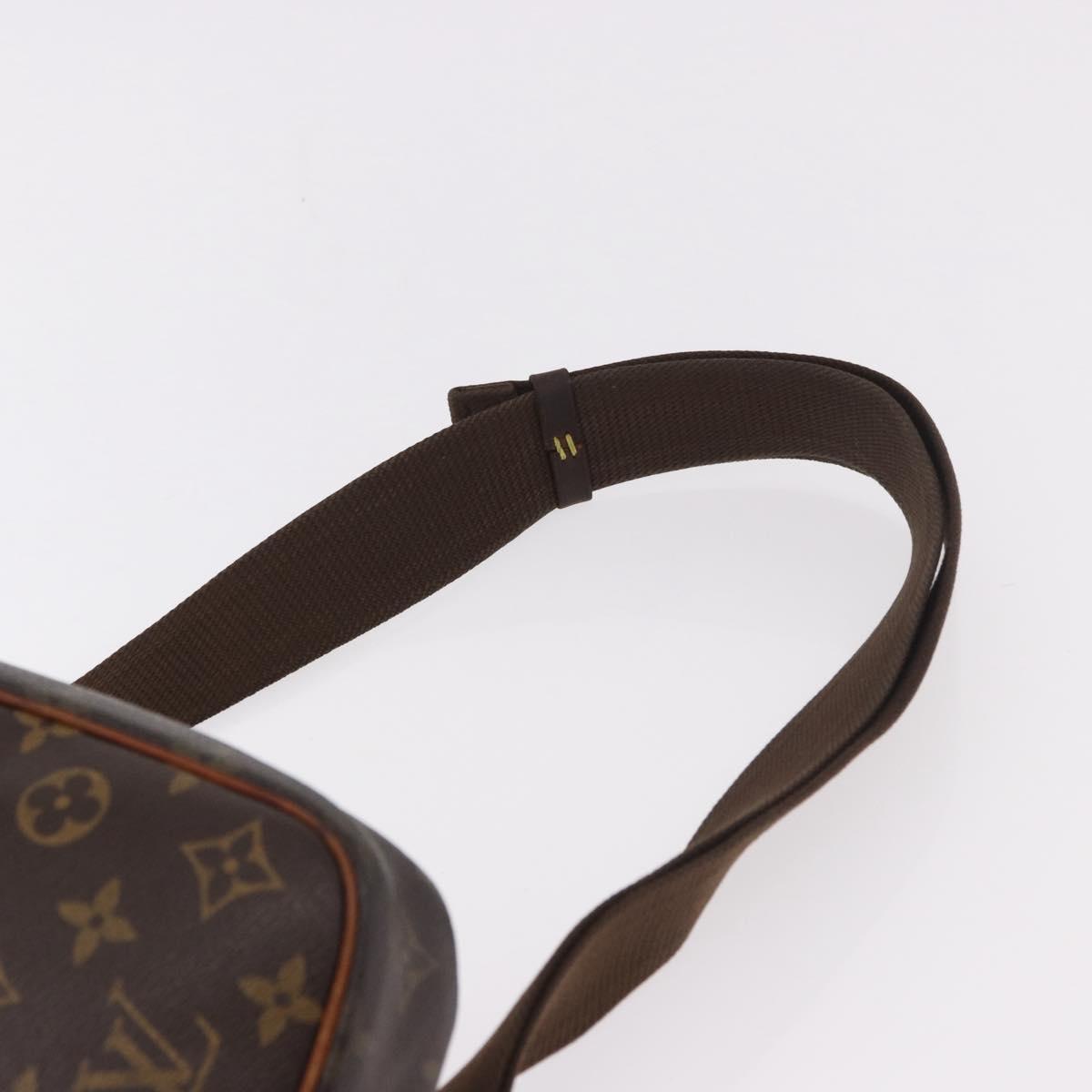 LOUIS VUITTON Monogram Pochette Gange Shoulder Bag M51870 LV Auth 185622