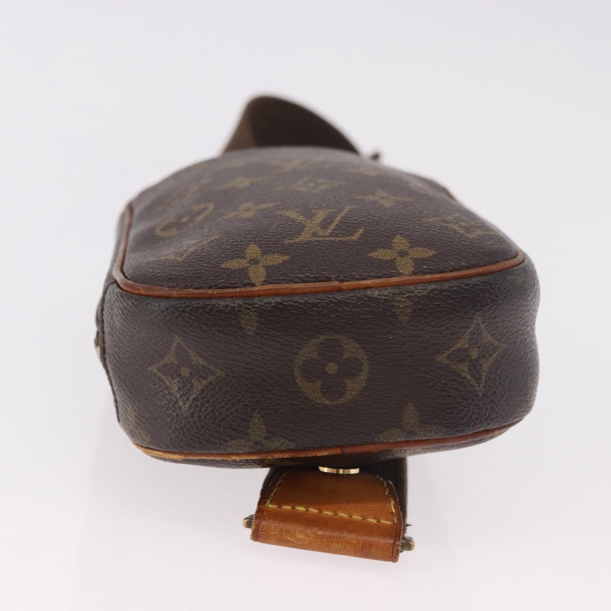 LOUIS VUITTON Monogram Pochette Gange Shoulder Bag M51870 LV Auth 185622