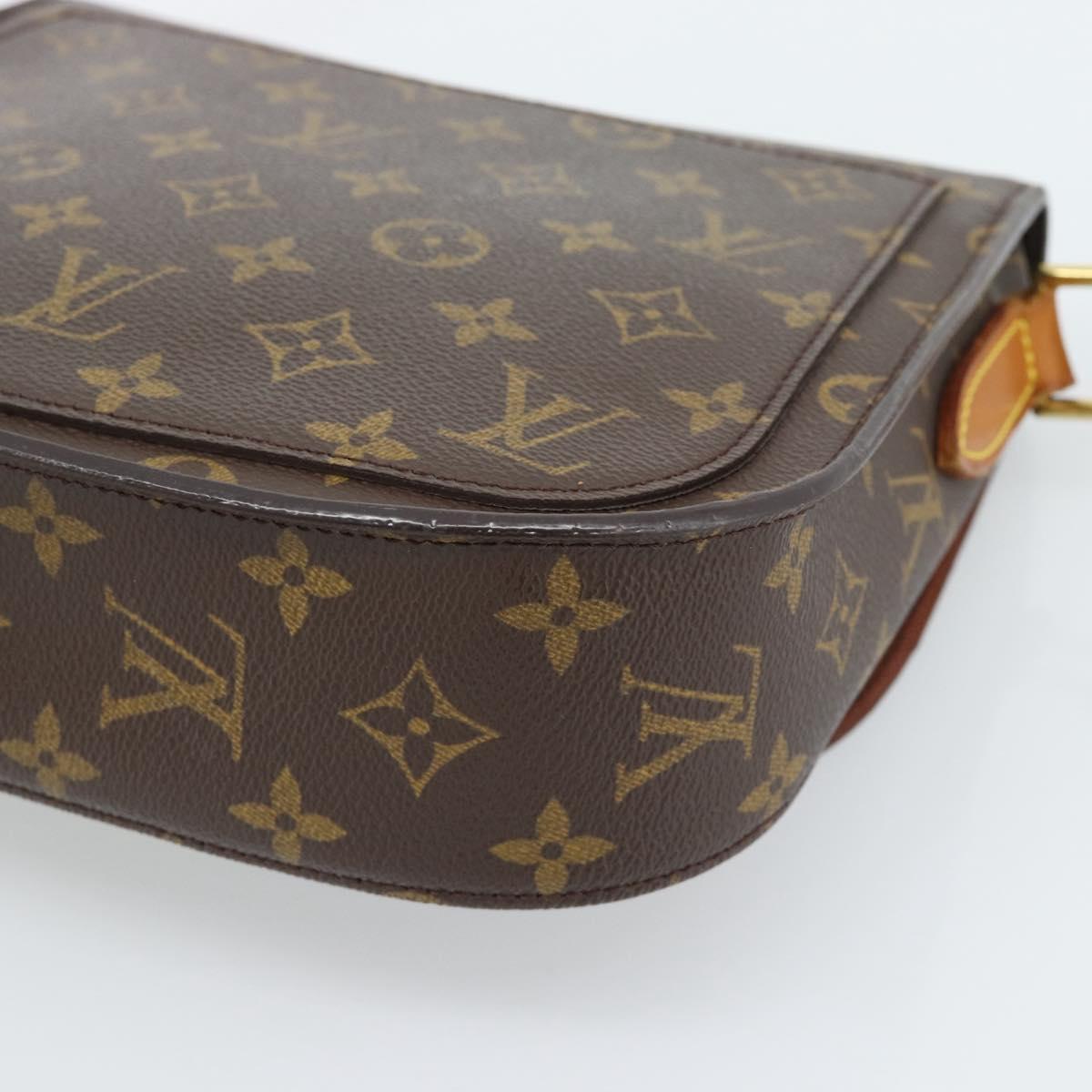 LOUIS VUITTON Monogram Saint Cloud GM Shoulder Bag M51242 LV Auth 185624