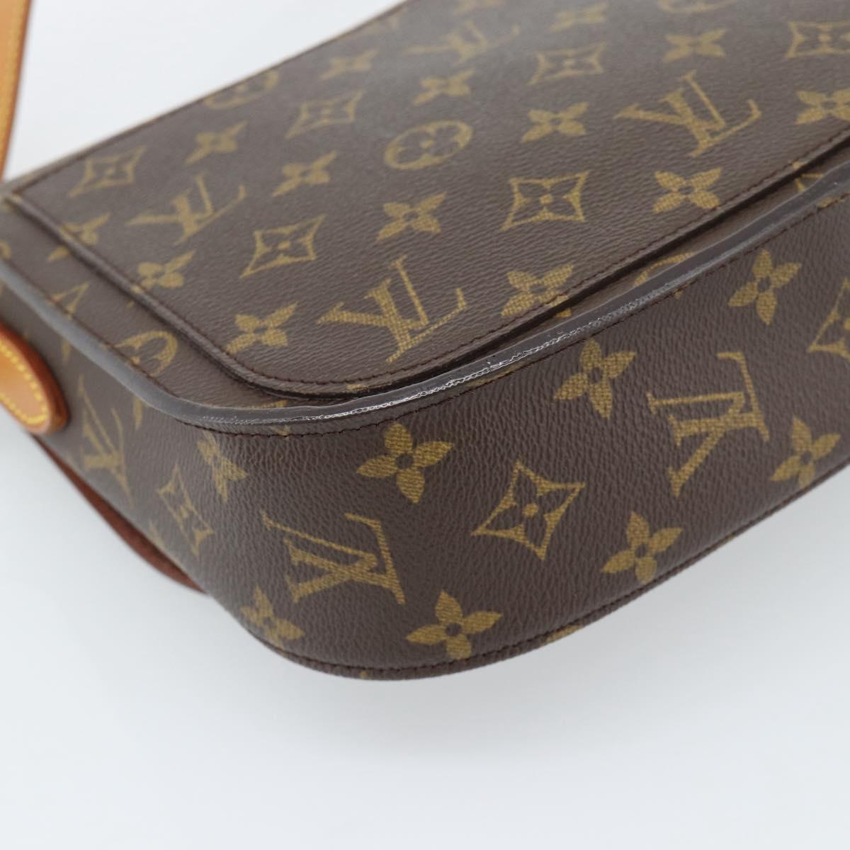 LOUIS VUITTON Monogram Saint Cloud GM Shoulder Bag M51242 LV Auth 185624