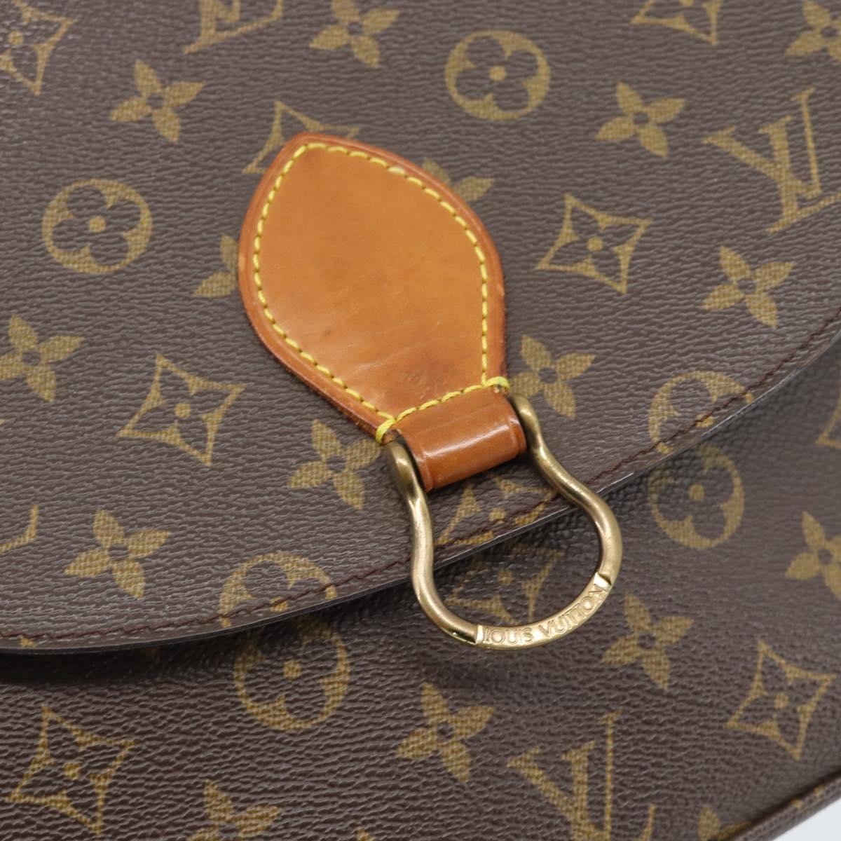 LOUIS VUITTON Monogram Saint Cloud GM Shoulder Bag M51242 LV Auth 185624