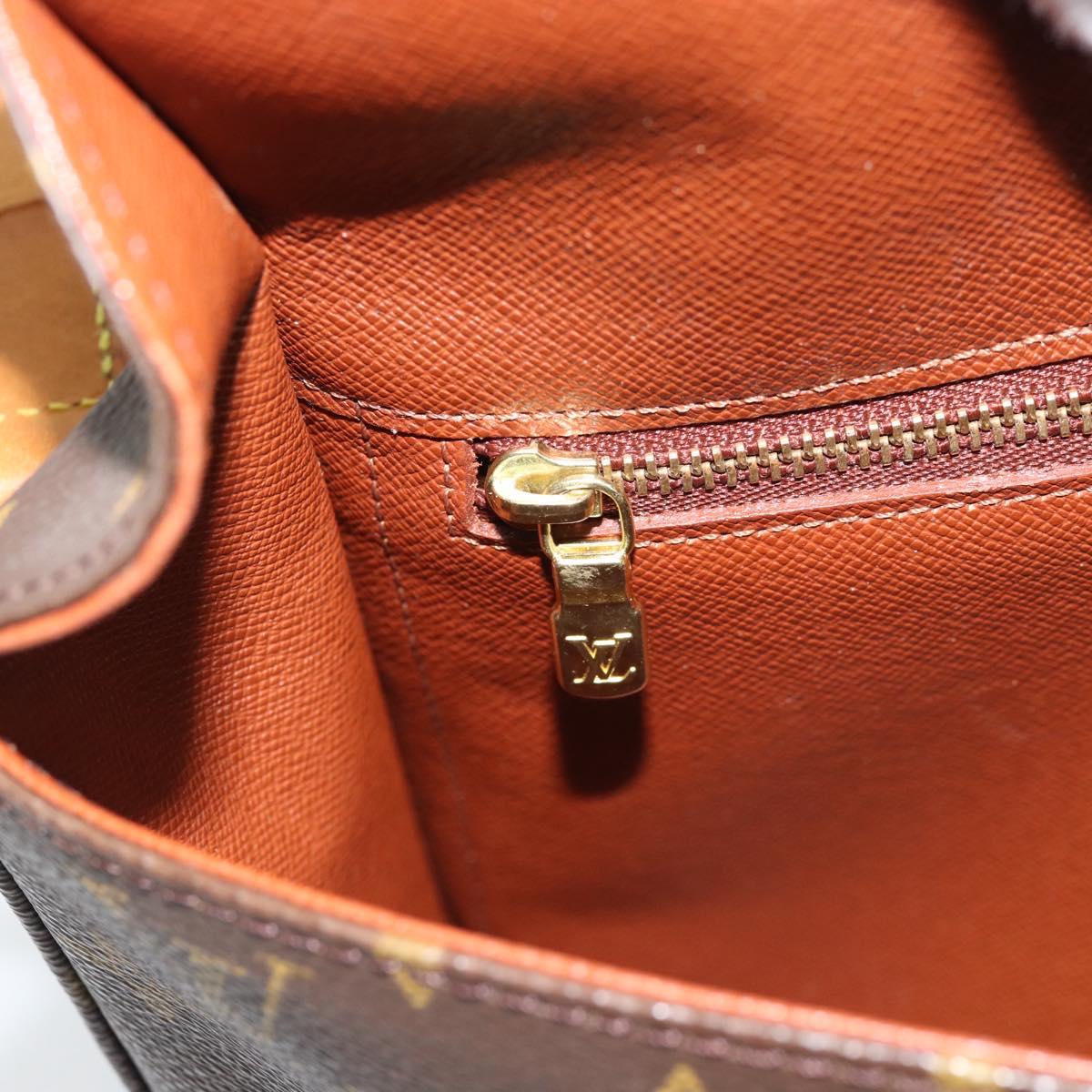 LOUIS VUITTON Monogram Saint Cloud GM Shoulder Bag M51242 LV Auth 185624