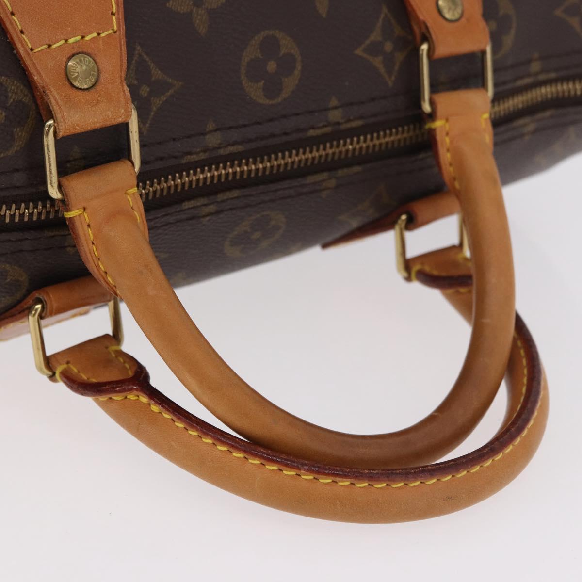 LOUIS VUITTON Monogram Speedy 30 Hand Bag M41526 LV Auth 185625A