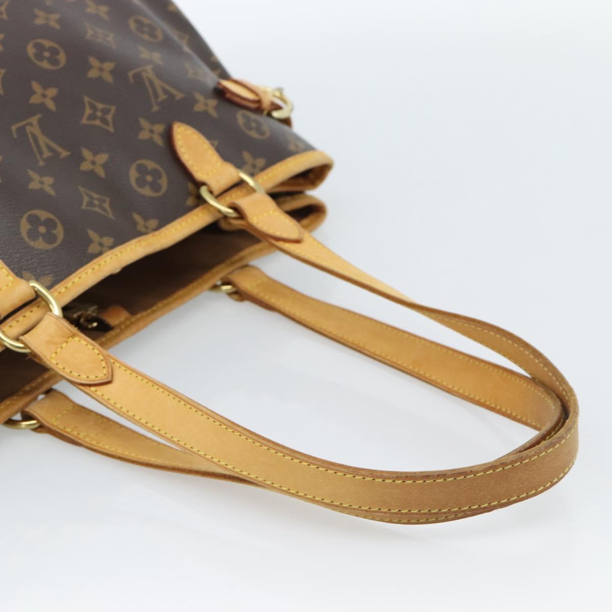 LOUIS VUITTON Monogram Batignolles Horizontal Tote Bag M51154 LV Auth 185632