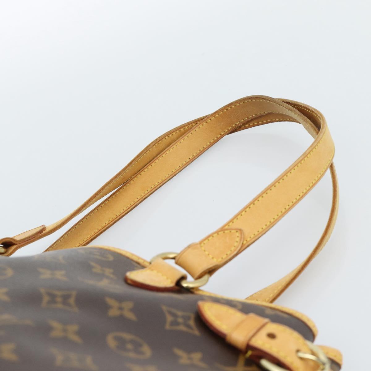 LOUIS VUITTON Monogram Batignolles Horizontal Tote Bag M51154 LV Auth 185632