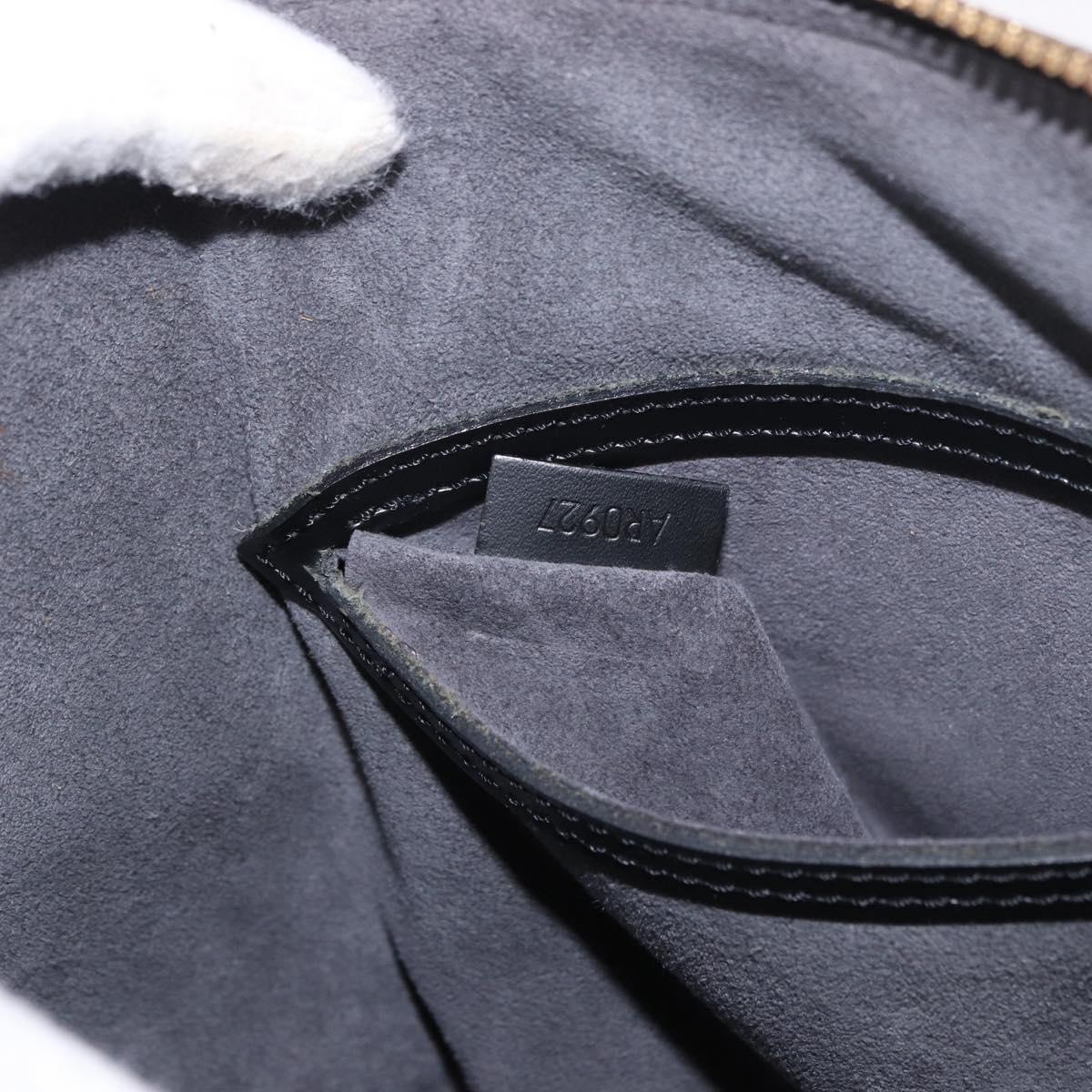 LOUIS VUITTON Epi Alma Hand Bag Noir Black M52142 LV Auth 185634A