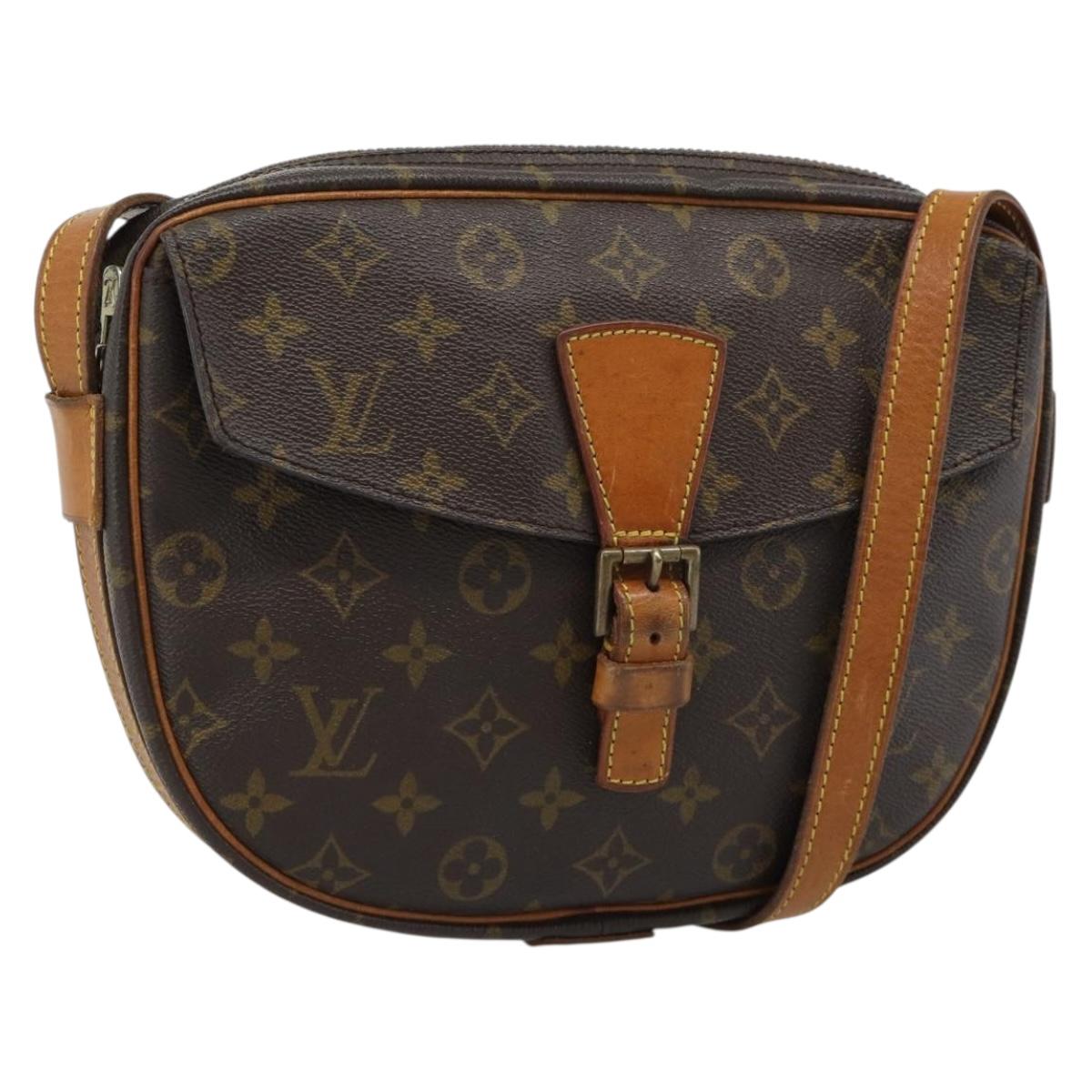 LOUIS VUITTON Monogram Jeune Fille GM Shoulder Bag M51225 LV Auth 185636