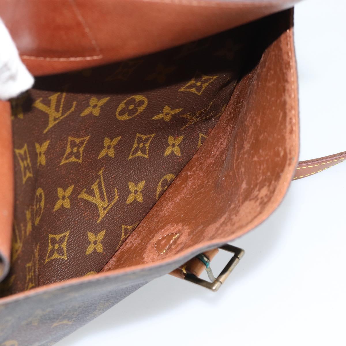 LOUIS VUITTON Monogram Jeune Fille GM Shoulder Bag M51225 LV Auth 185636