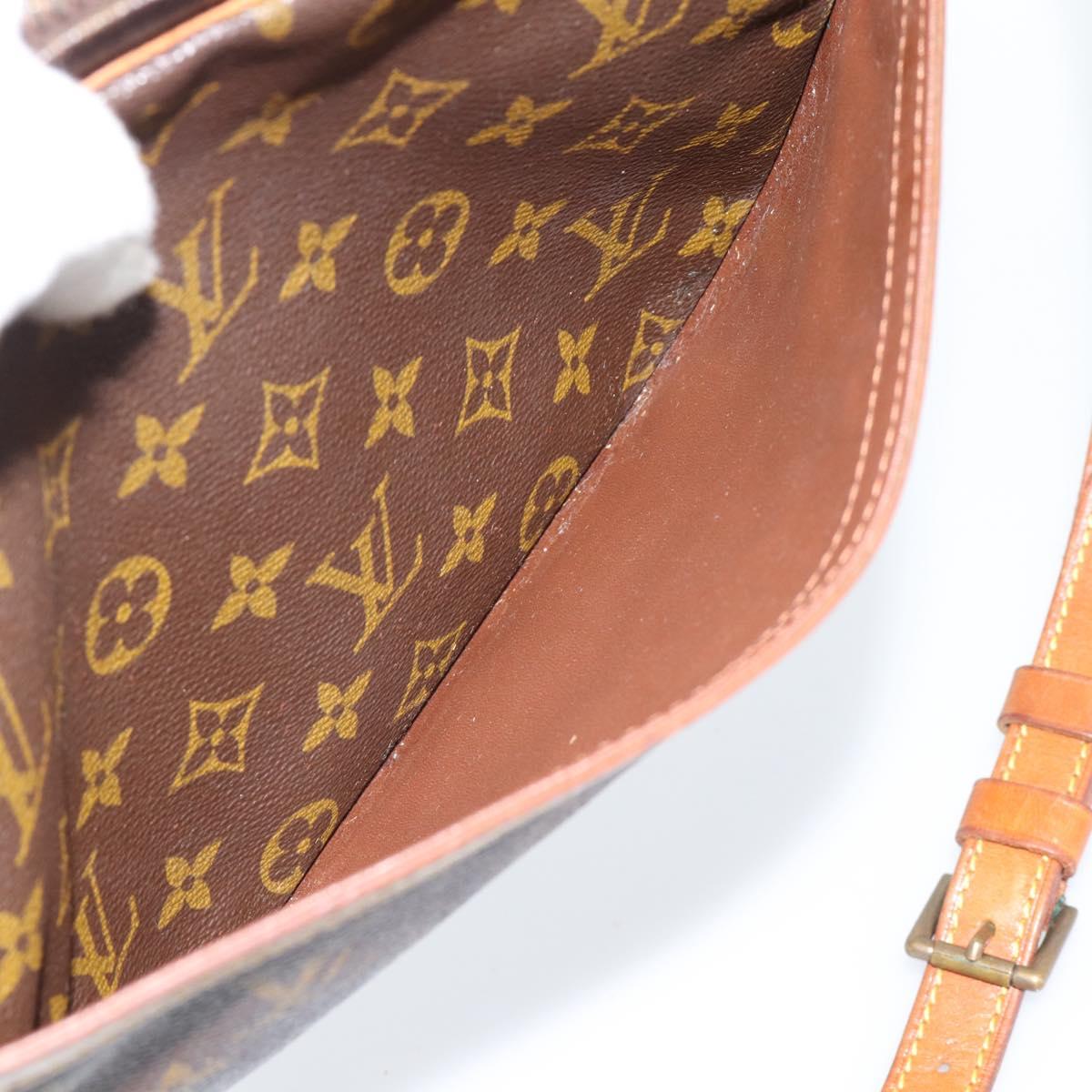 LOUIS VUITTON Monogram Jeune Fille GM Shoulder Bag M51225 LV Auth 185636