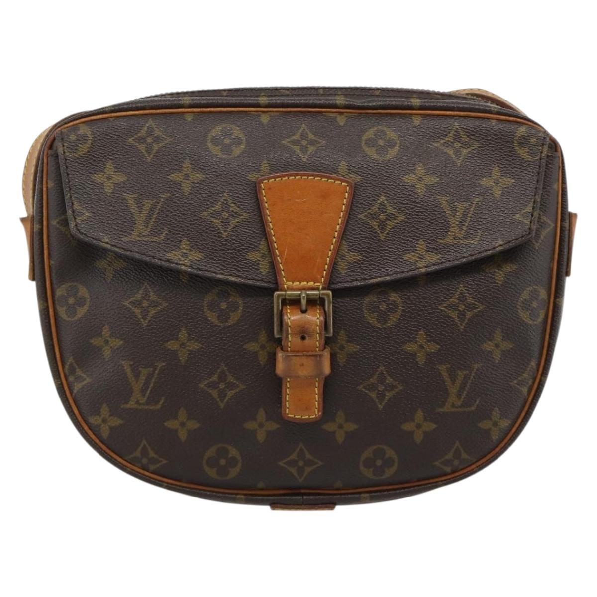LOUIS VUITTON Monogram Jeune Fille GM Shoulder Bag M51225 LV Auth 185636